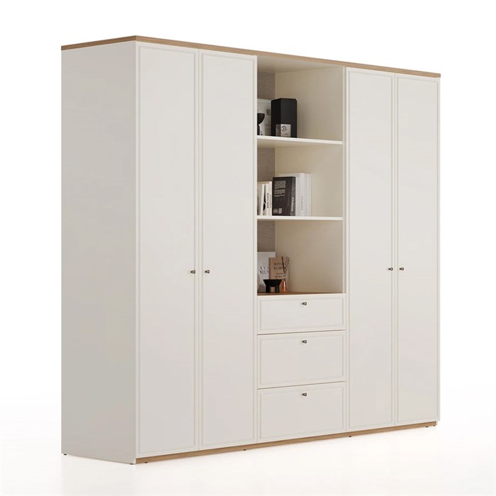 Шкаф 4 двери комод ENZA HOME MARSANA EH73966 EH73966