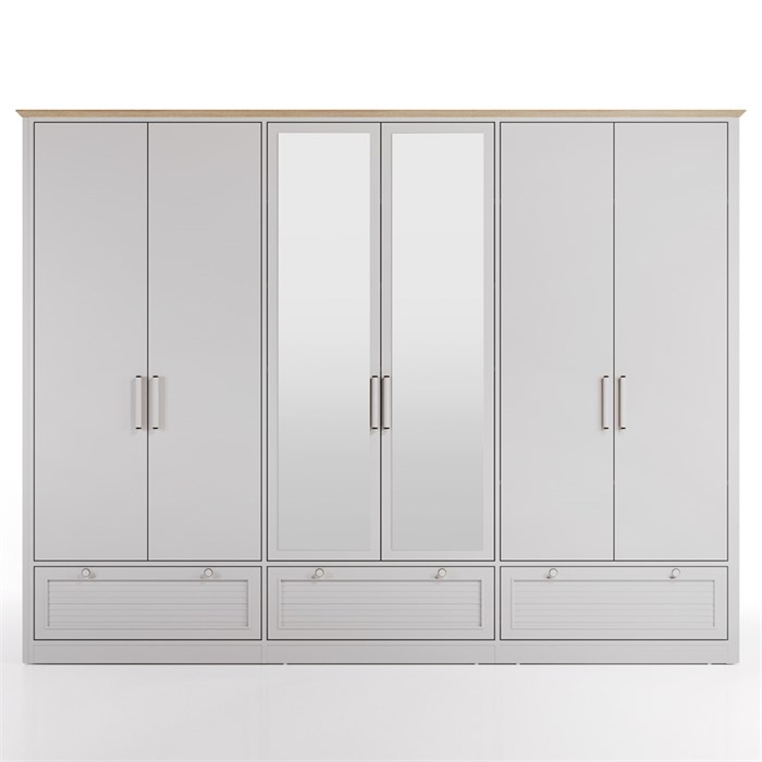 Шкаф с дверцами 6 дверей ENZA HOME MARSELL EH74200 EH74200