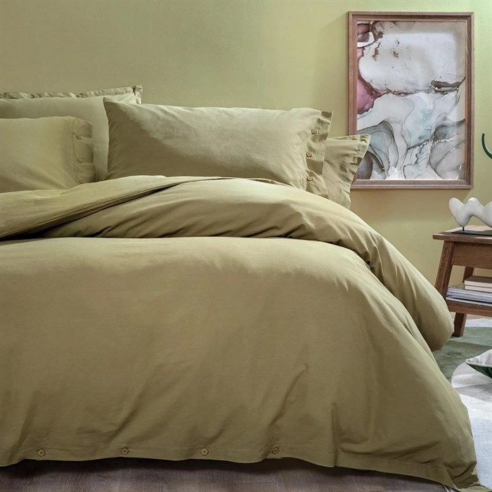 Комплект постельного белья Single Size (160x220 см) YATAS BEDDING "PLAIN" EH62501 EH62501 - фото 87125