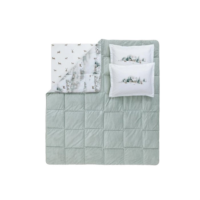 Комплект постельного белья с одеялом Queen Size (195x215 см) YATAS BEDDING "KELSEY" EH67740 EH67740 - фото 95278