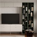 Книжный модуль 40 см открытые полки ENZA HOME Коллекция FIT & FLEX (ФИТ & ФЛЕКС) арт. EH74920 EH74920