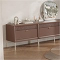 Тумба 80 см на ножках с 2 ящиками ENZA HOME Коллекция FIT & FLEX (ФИТ & ФЛЕКС) арт. EH74894 EH74894