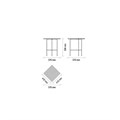 Стол журнальный антрацит ENZA HOME SOLARO EH50498 EH50498 - фото 67033 Стол журнальный антрацит ENZA HOME SOLARO EH50498 EH50498 - фото 67033