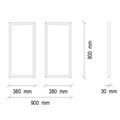 Зеркало для серванта ENZA HOME LORETO EH57544 EH57544 - фото 67274 Зеркало для серванта ENZA HOME LORETO EH57544 EH57544 - фото 67274