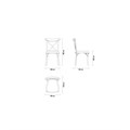 Стул ENZA HOME GINA EH30633 EH30633 - фото 78998 Стул ENZA HOME GINA EH30633 EH30633 - фото 78998