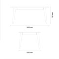 Стол обеденный ENZA HOME LEGATO EH59466 EH59466 - фото 79172 Стол обеденный ENZA HOME LEGATO EH59466 EH59466 - фото 79172