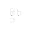 Стул ENZA HOME Коллекция SIRONA (СИРОНА) арт. EH54699 EH54699