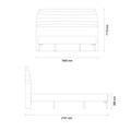 Основание кровати 150x200 ENZAHOME CORDELL EH57721 EH57721 - фото 80283 Основание кровати 150x200 ENZAHOME CORDELL EH57721 EH57721 - фото 80283