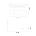 Основание кровати 160x200 ENZAHOME CORDELL EH57722 EH57722 - фото 80289