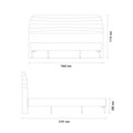 Основание кровати 180x200 ENZAHOME CORDELL EH57723 EH57723