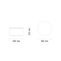 Пуф для столика ENZA HOME Коллекция DORIAN (ДОРИАН) арт. EH67032 EH67032