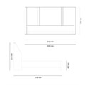 Основание с ящиком 180x200 ENZA HOME NETHA EH22056 EH22056 - фото 81663 Основание с ящиком 180x200 ENZA HOME NETHA EH22056 EH22056 - фото 81663