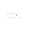 Комод (белый) ENZA HOME POLKA EH56254 EH56254 - фото 82244 Комод (белый) ENZA HOME POLKA EH56254 EH56254 - фото 82244