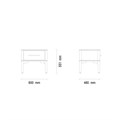 Тумба прикроватная ENZA HOME Коллекция RAUM (РАУМ) арт. EH20092 EH20092
