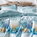 Комплект постельного белья Queen Size (200x220 см) YATAS BEDDING "AQUAMARINE" EH60723 EH60723