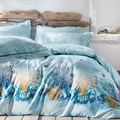 Комплект постельного белья King Size (240x220 см) YATAS BEDDING "AQUAMARINE" EH60724 EH60724