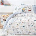 Детский постельный комплект Single Size (160x220 см) YATAS BEDDING "DINNO" EH60779 EH60779