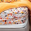 Комплект постельного белья с одеялом Queen Size (195x215 см) YATAS BEDDING "TERAZZO" EH62632 EH62632