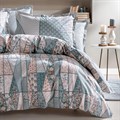 Комплект постельного белья Queen Size (200x220 см) YATAS BEDDING "ALEIN" EH67659 EH67659