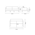 Диван кровать трехместный ENZA HOME FIORE EH52989 EH52989 - фото 98538 Диван кровать трехместный ENZA HOME FIORE EH52989 EH52989 - фото 98538
